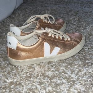 Veja Rose Gold Sneakers